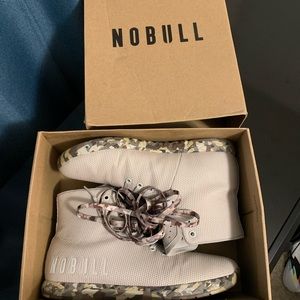 Nobull High Top Wild Sand Trainer Super Fabric size 10